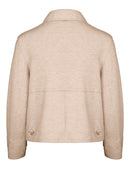 Blue Vision Collar Jacket - Caramel Melange