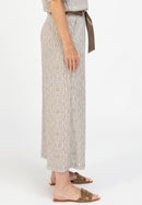 Ethnic Silence Print Culotte - Brown