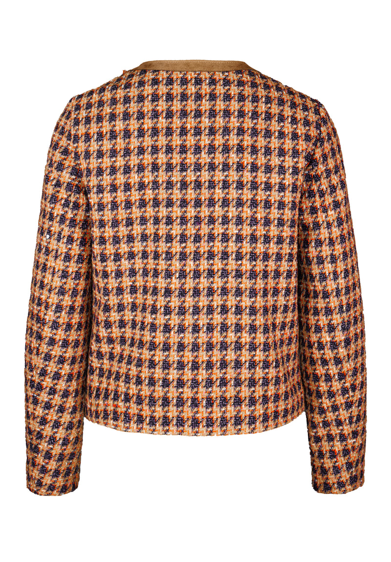 C´Est La Vie Shelly Check Jacket - Beige