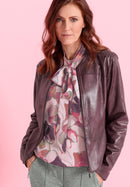 Simplicité Anna Jacket - Mulberry