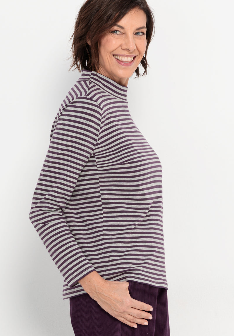 Simplicité Greta T-Shirt - Mulberry