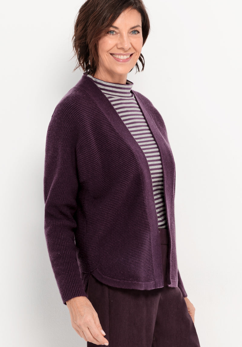 Simplicité Otis Cardigan - Mulberry