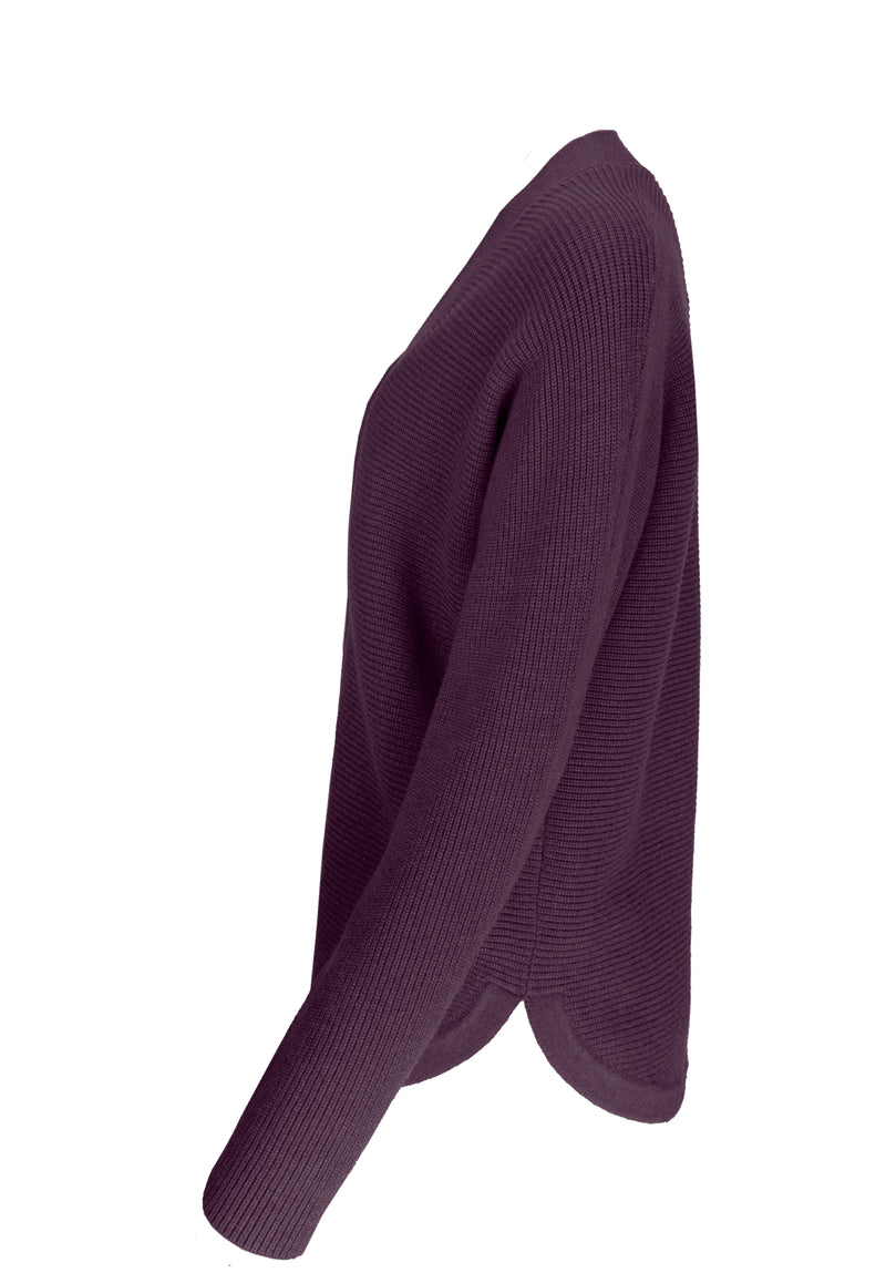 Simplicité Otis Cardigan - Mulberry