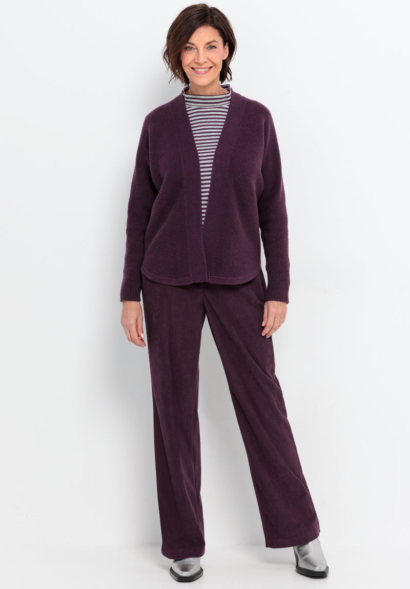 Simplicité Otis Cardigan - Mulberry
