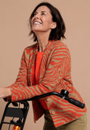 C´Est La Vie Kosmos Cardigan - Red