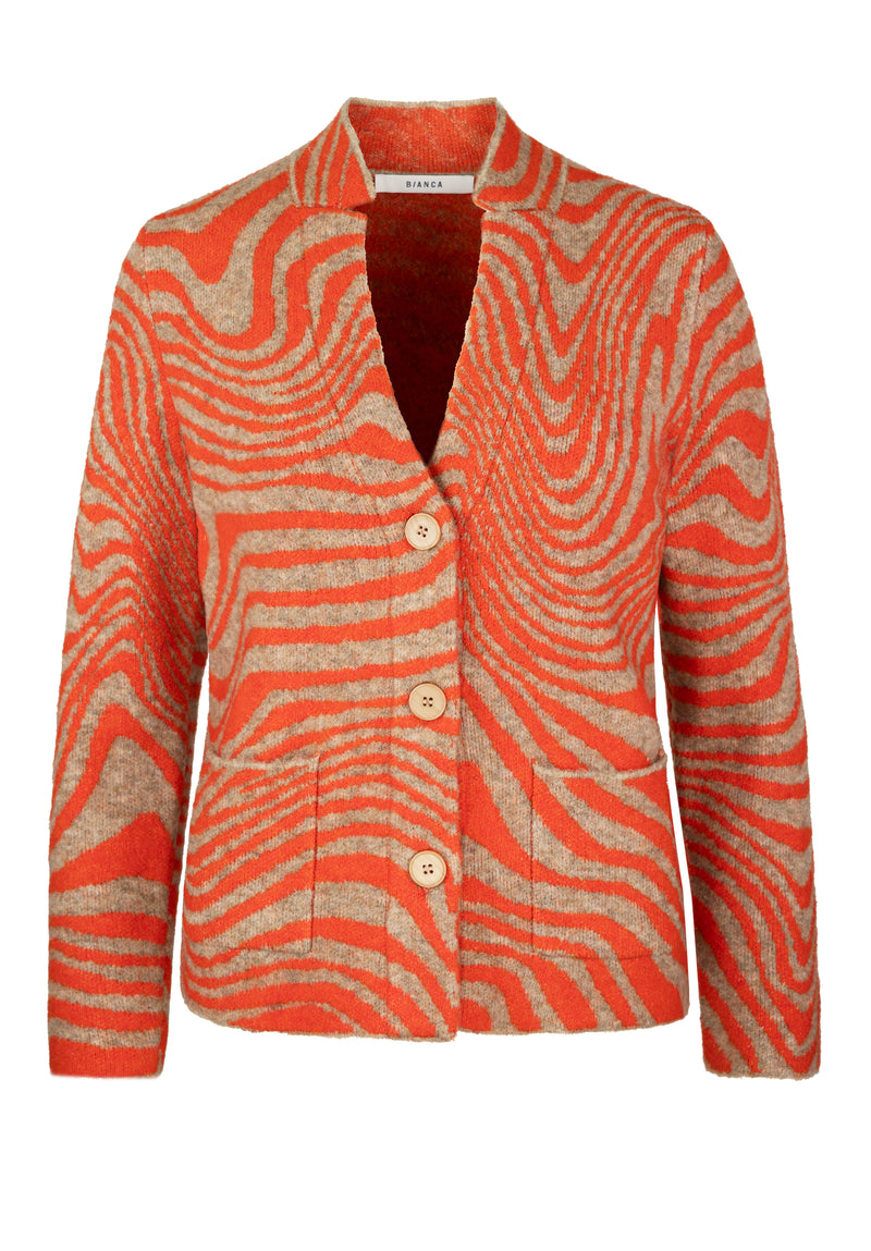 C´Est La Vie Kosmos Cardigan - Red
