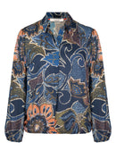 C´Est La Vie Adina Blouse - Blue