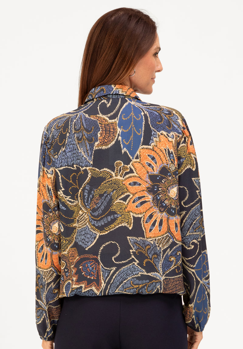 C´Est La Vie Adina Blouse - Blue