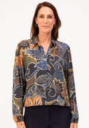 C´Est La Vie Adina Blouse - Blue