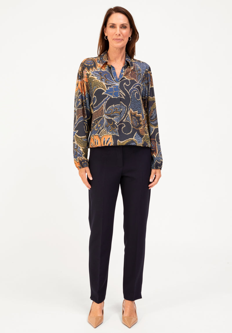 C´Est La Vie Adina Blouse - Blue