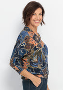 C´Est La Vie Kayla T-Shirt - Blue