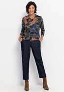 C´Est La Vie Kayla T-Shirt - Blue