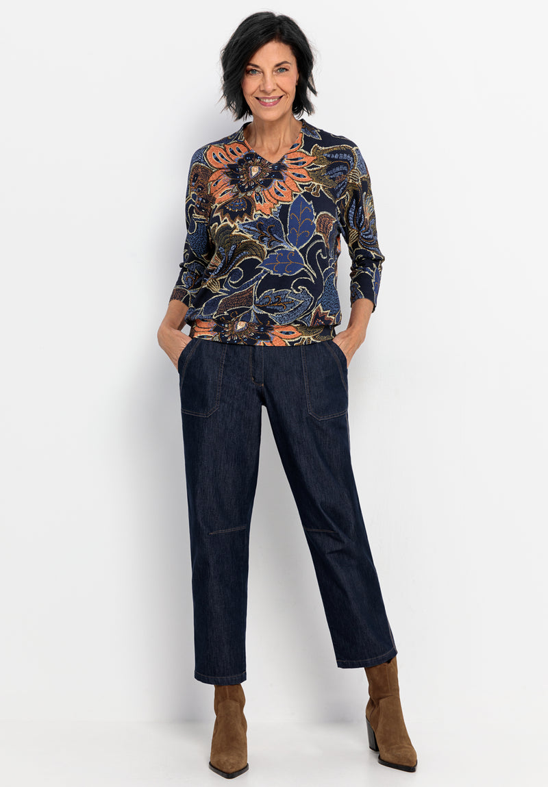 C´Est La Vie Kayla T-Shirt - Blue