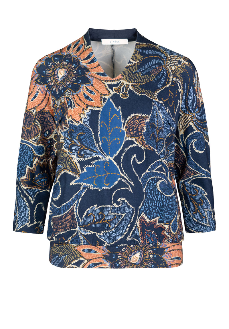 C´Est La Vie Kayla T-Shirt - Blue