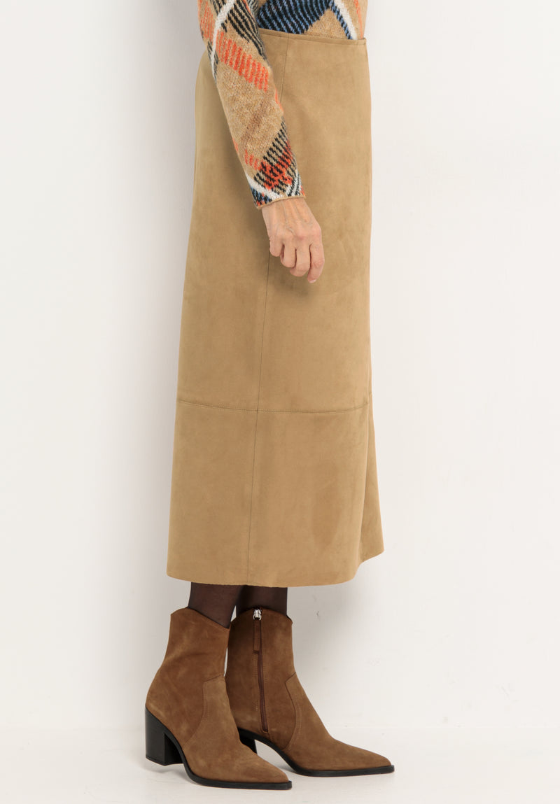 C´Est La Vie Kina Skirt - Toffee