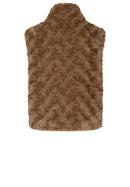Simplicité Tabea Gilet - Chestnut