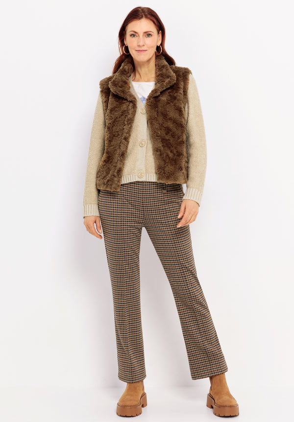 C´Est La Vie Siena Trouser - Brown