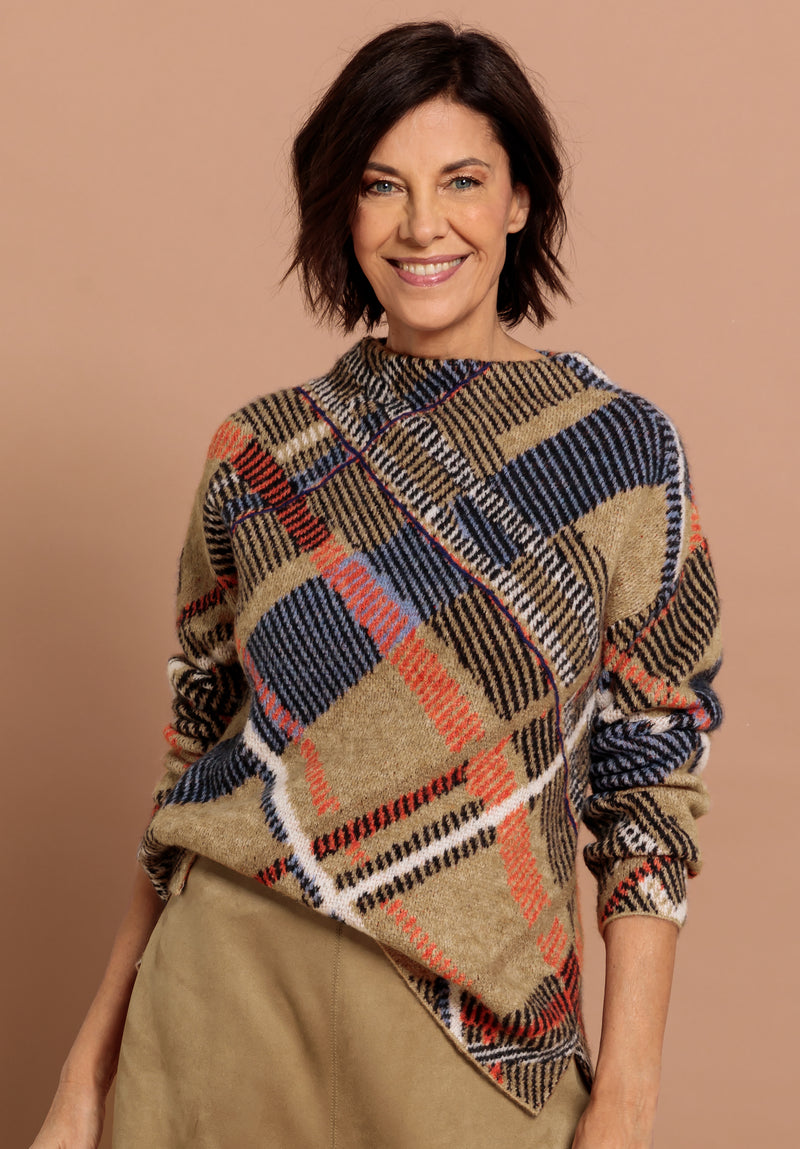 C´Est La Vie Uranus Jumper - Brown