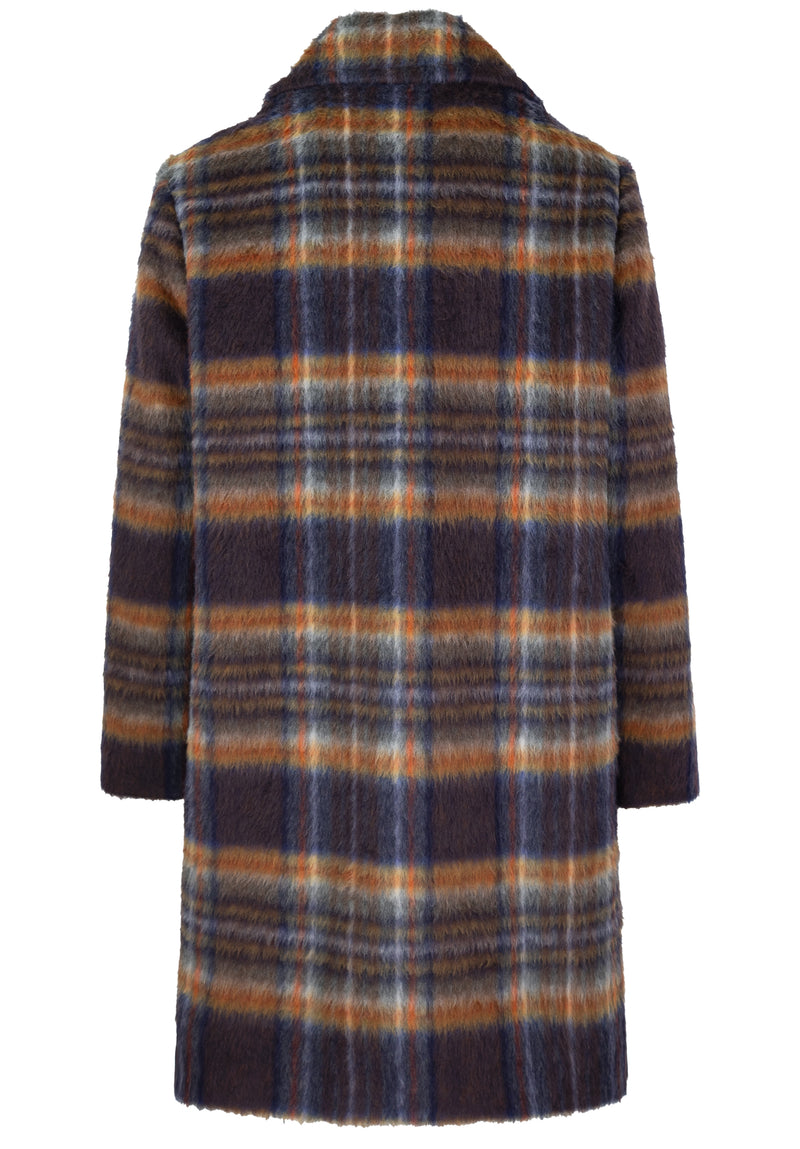 C´Est La Vie Jane Check Jacket - Brown