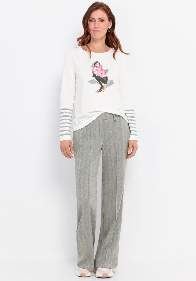 Simplicité Dami T-Shirt - White