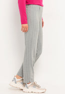 Simplicité Denver Trouser - Iron Melange