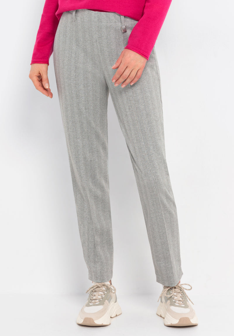 Simplicité Denver Trouser - Iron Melange