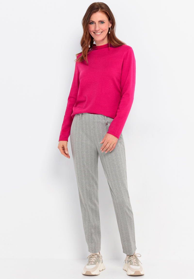 Simplicité Denver Trouser - Iron Melange