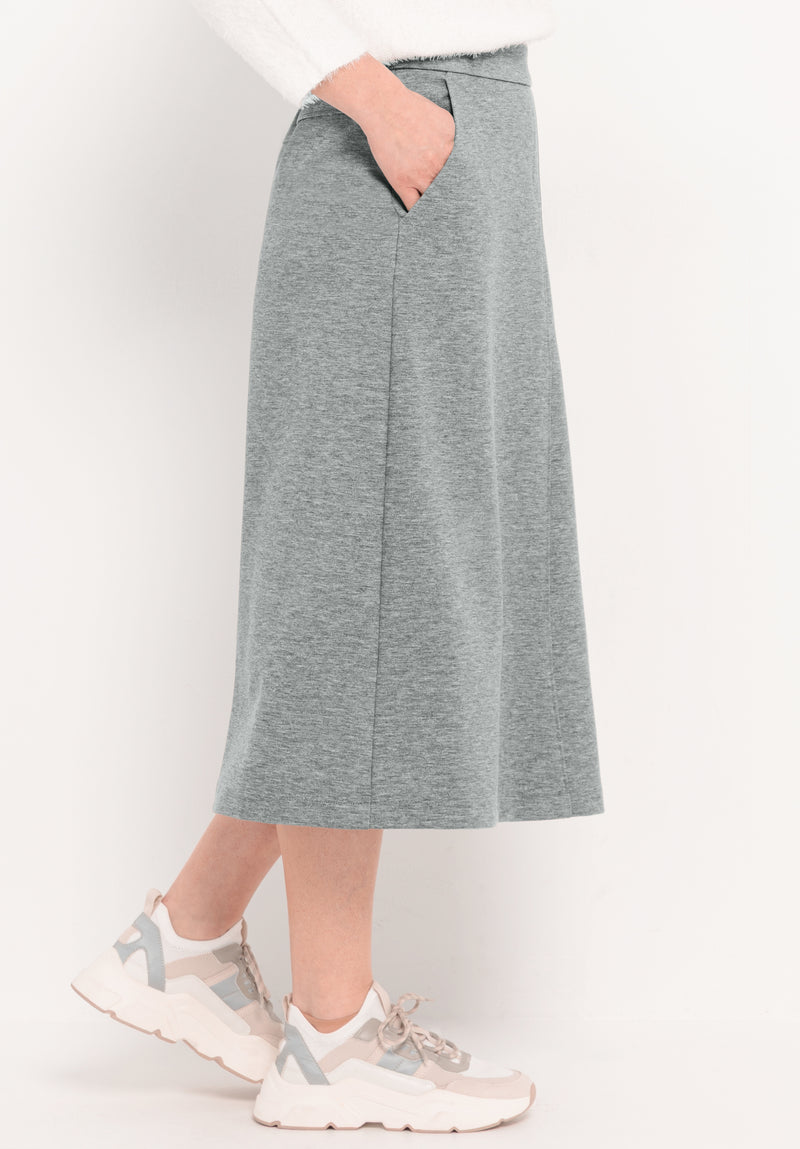 Simplicité Erin Skirt - Iron Melange