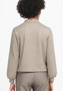 Kim Bow Tie Shirt - Light Sherry