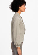 Kim Bow Tie Shirt - Light Sherry