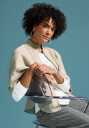 Oriane Plain Jumper - Light Sherry Melange