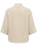 Oriane Plain Jumper - Light Sherry Melange