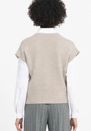 Olly Print Jumper - Beige