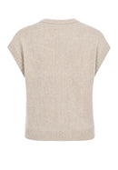 Olly Print Jumper - Beige