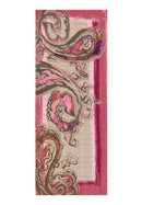 Musa Print Scarf - Red