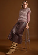 Octavia Plain Jumper - Red