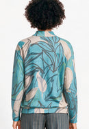 Kayla Print Shirt - Blue