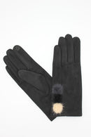 Fur Ball Glove - Black