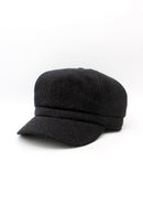 Viscose Bakerboy Hat - Black