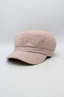 Viscose Bakerboy Hat - Blush