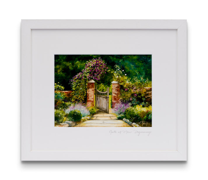 John Galvin Small Frame - Gate of New Beginnings