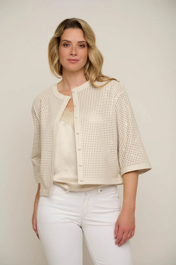 Babette 3/4 Sleeve Jacket - Birch