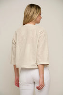 Babette 3/4 Sleeve Jacket - Birch