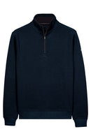 1/2 Zip 2 Tone Sweatshirt - Navy
