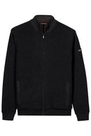Lined Zip Cardigan - Dark Anthracite