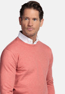 Plain Round Neck Jumper - Apricot