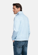 1/2 Zip Sweatshirt - Soft Blue