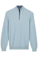 1/2 Zip Jumper - Soft Blue