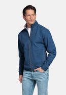 Full Zip Sweatshirt - Deep Denim