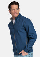 Full Zip Sweatshirt - Deep Denim